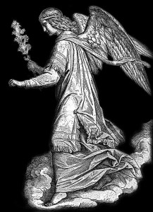 Гравировка святого ангела РС15
